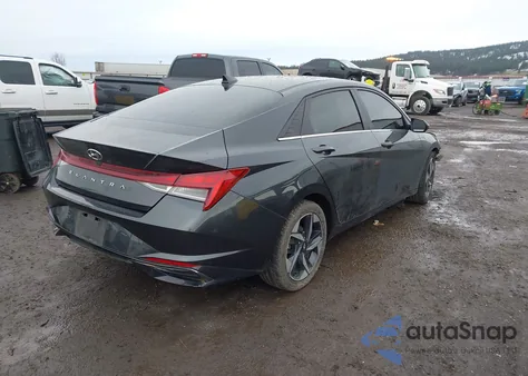 2022 Hyundai Elantra Sel z USA, uszkodzony, nr VIN 5NPLN4AG4NH075845